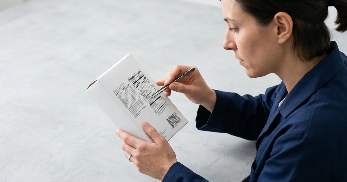 Nutrition Facts Panel Format Requirements Under 21 CFR 101.9